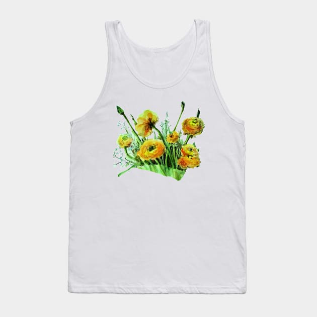 flowers bouquet Tank Top by ArtKsenia